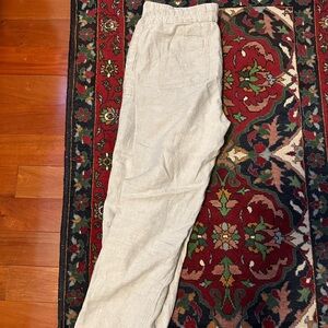 Lord&Taylor Cream Khakis